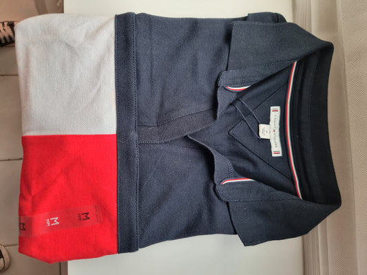 Playera Tommy H azul marino