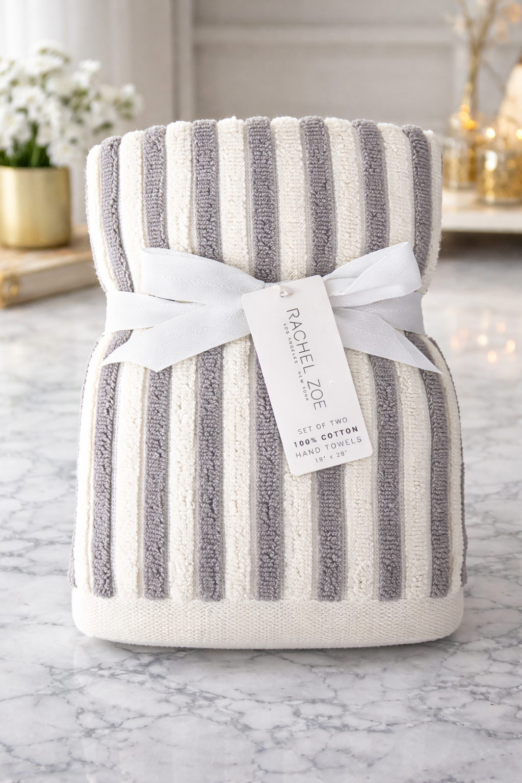 Toalla Rachel Zoe para baño 2pz