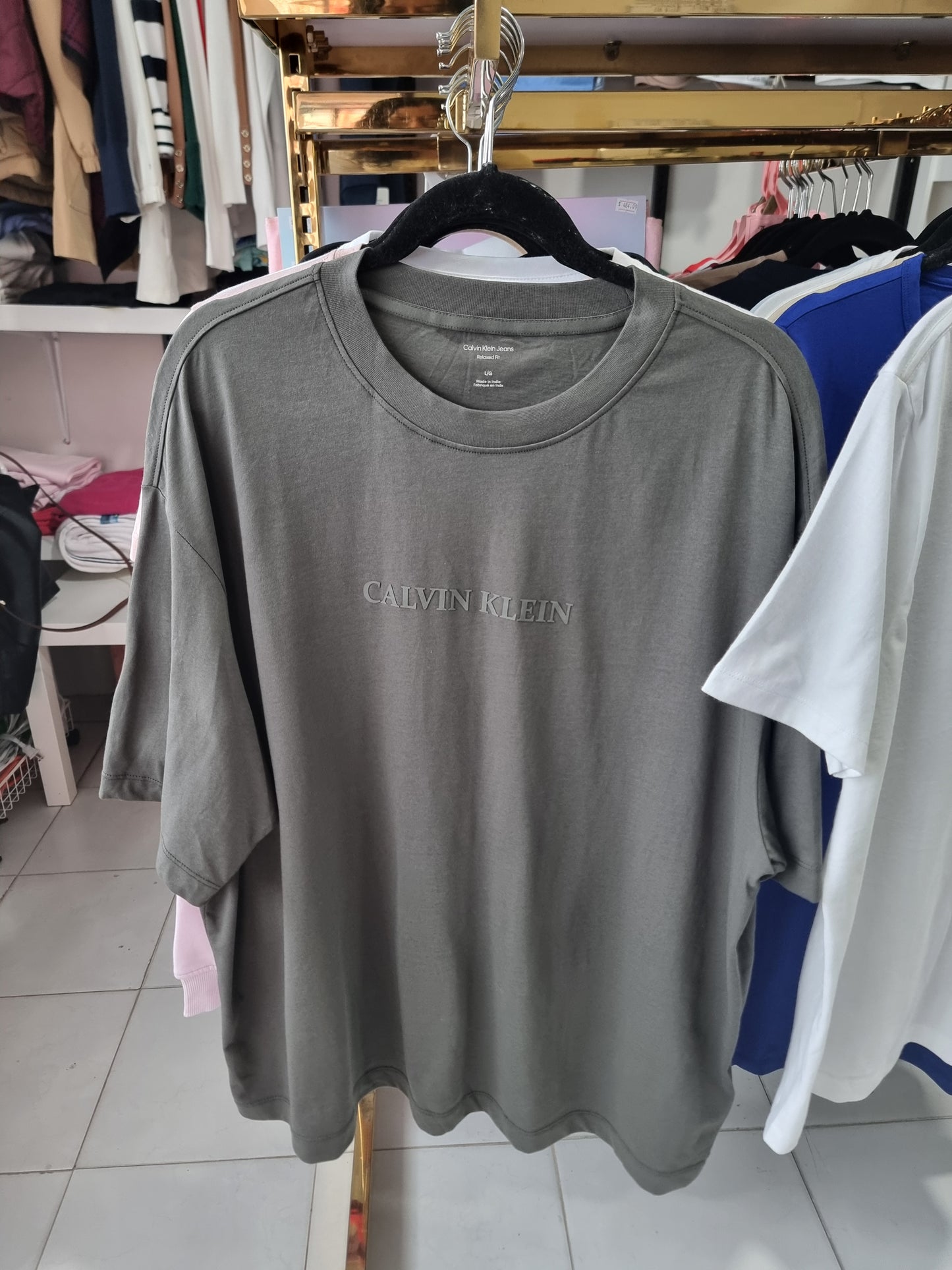 Playera Calvin k verde