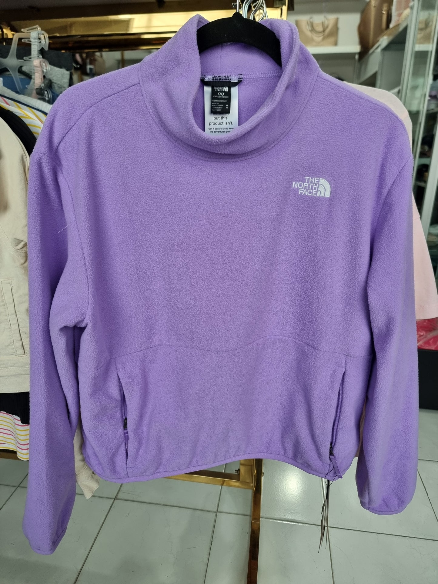 Sudadera The North face lila