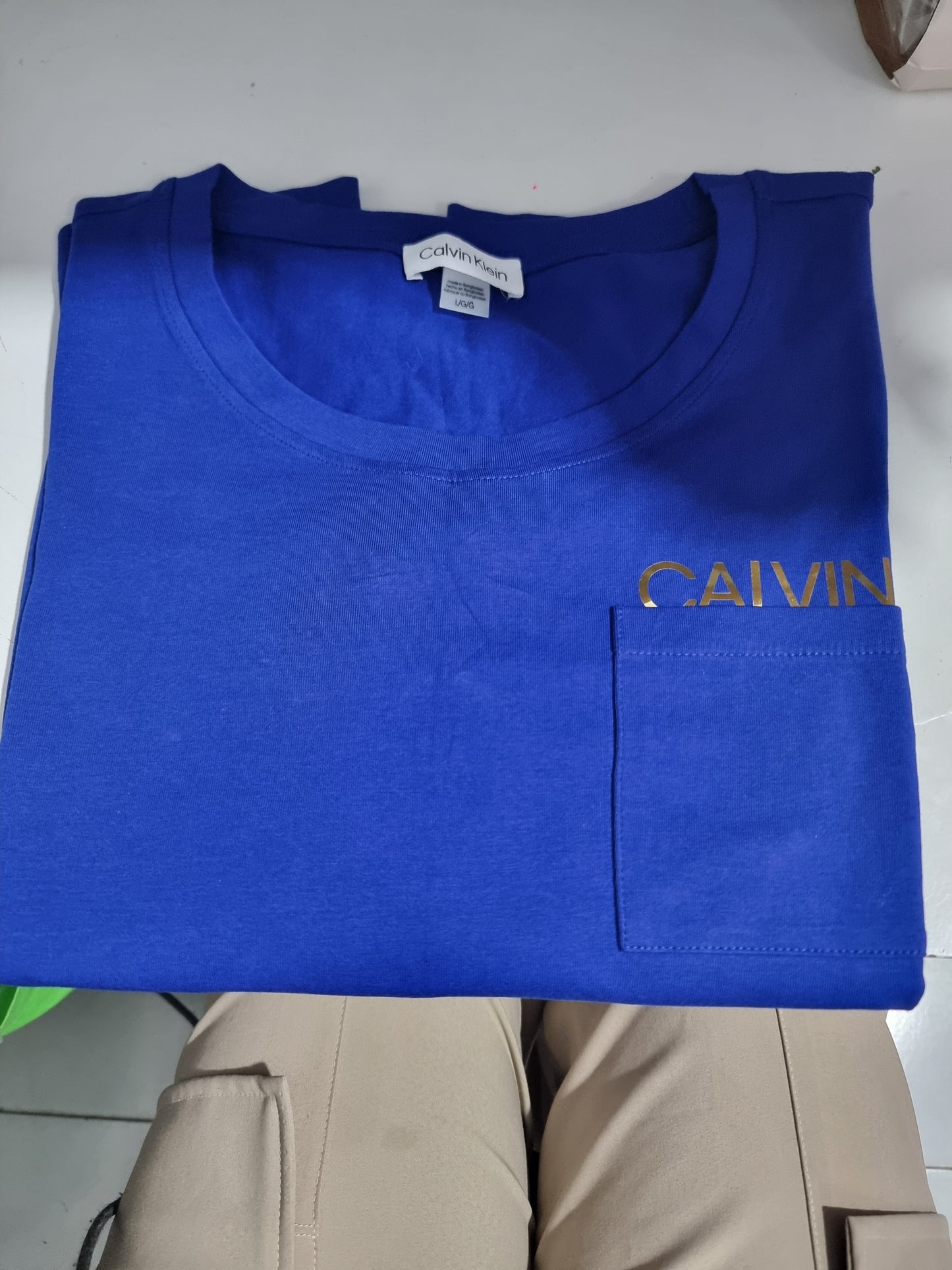 Vestido Calvin k azul