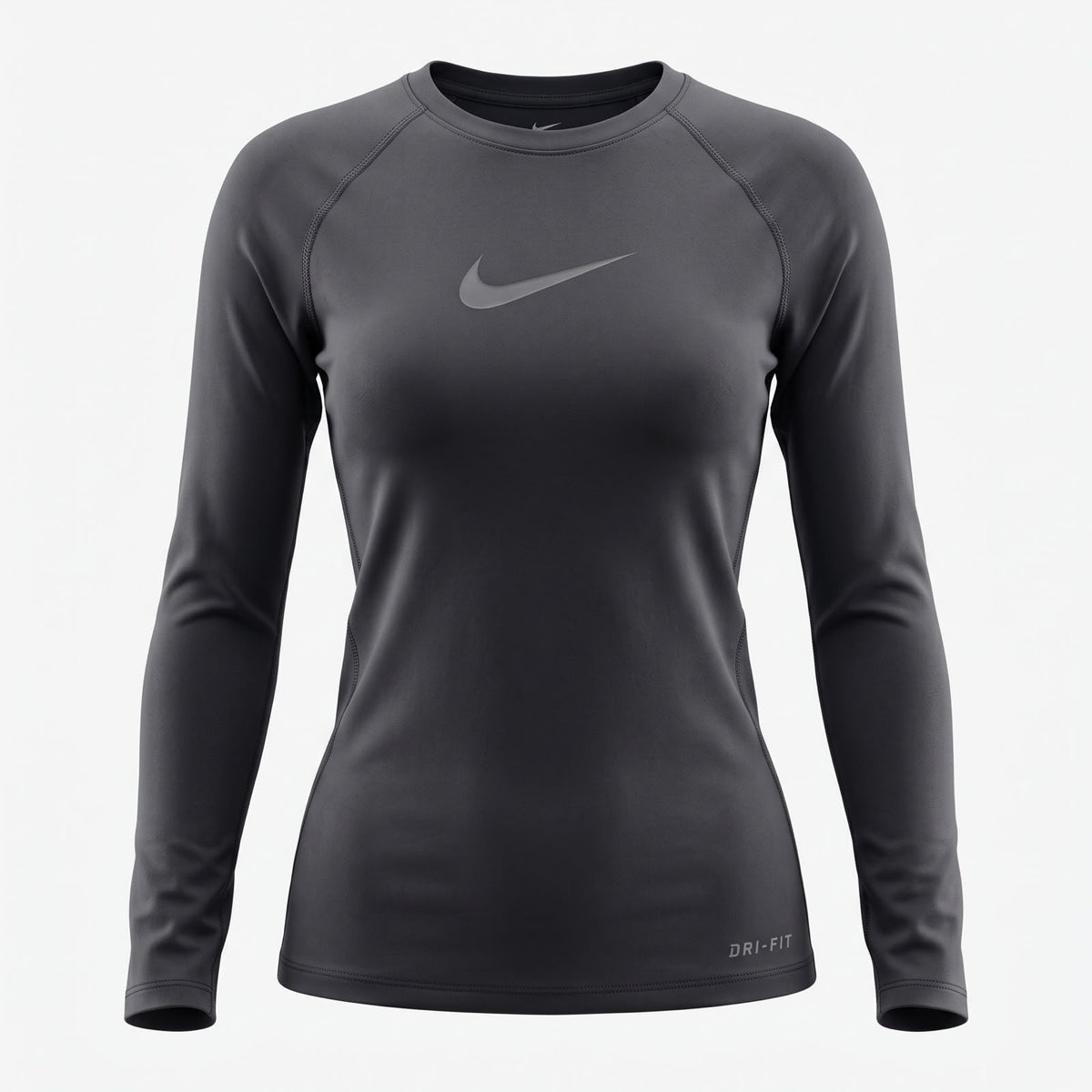 Playera de natación Nike negra