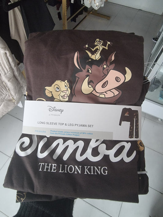 Pijama Disney timón y pumba