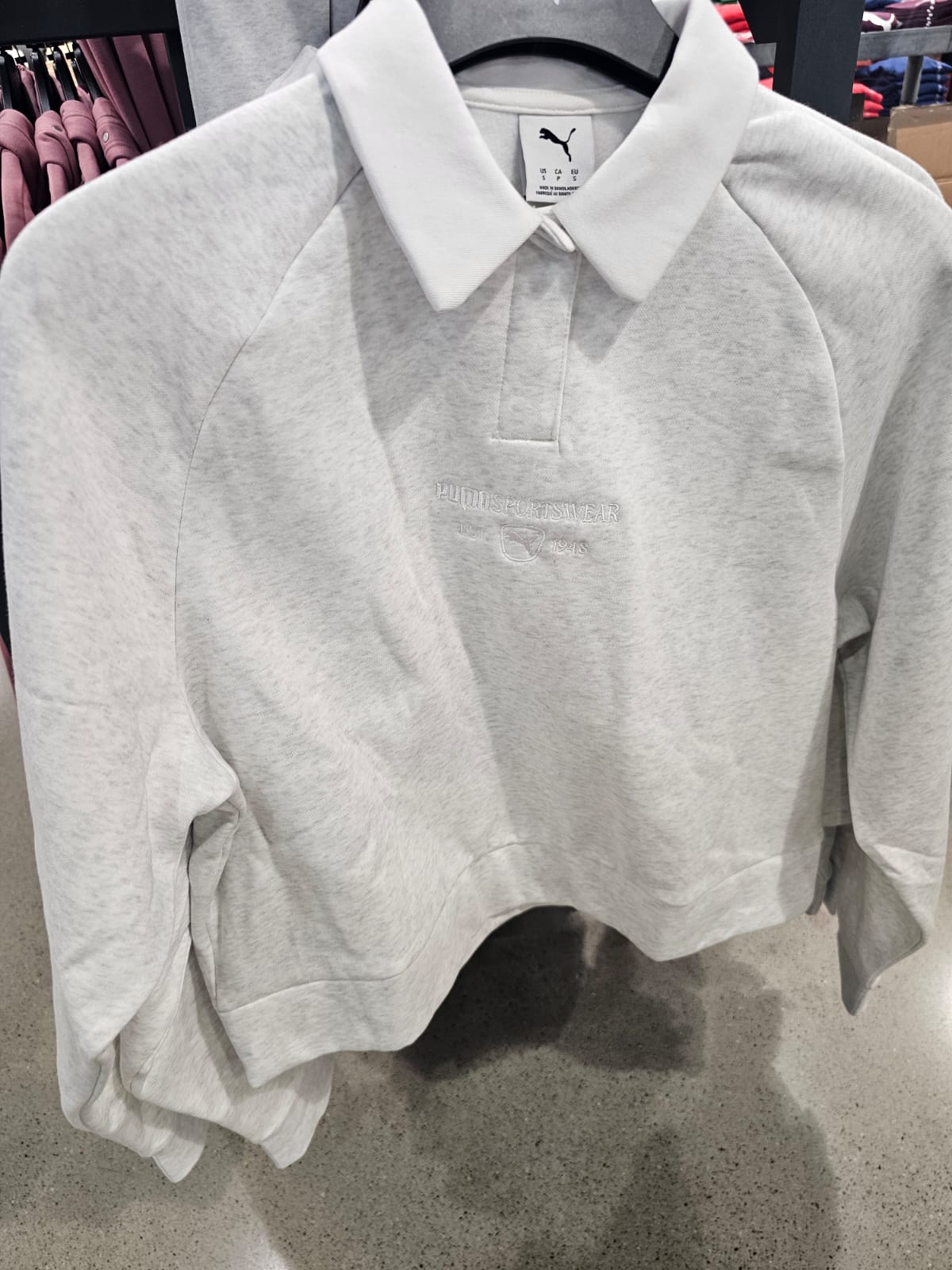 Sudadera Puma gris