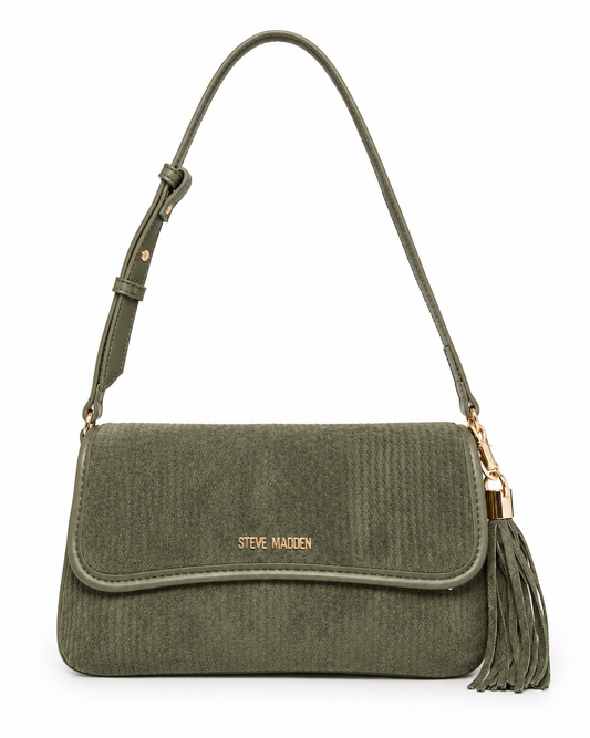 Shoulder Bag Steve Madden Taupe con Borla