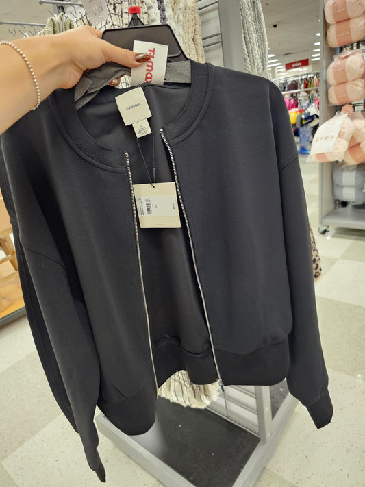 Chamarra Negra Calvin klein