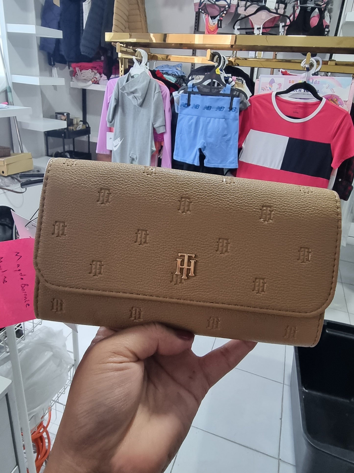 Cartera Tommy h camel