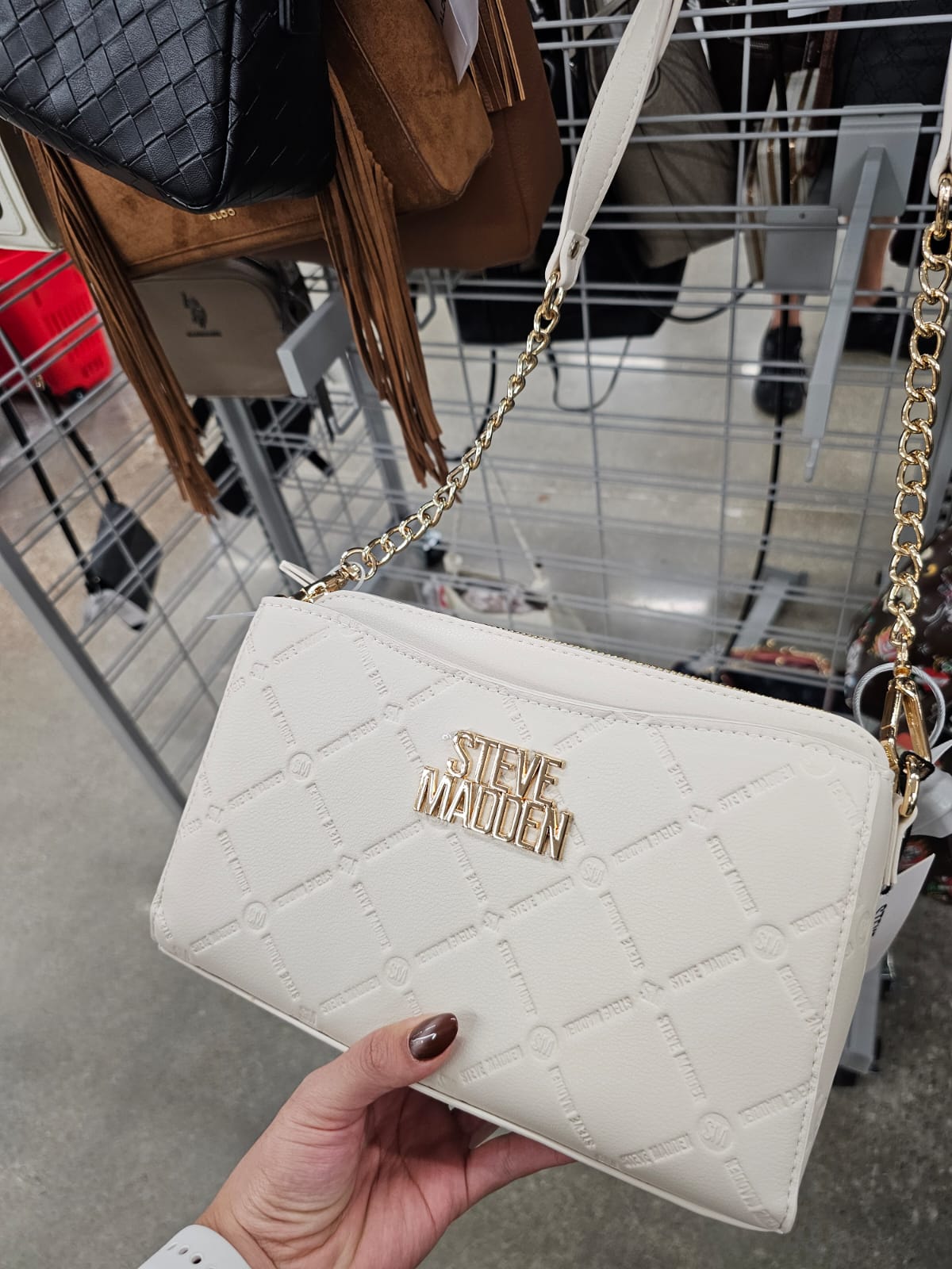Crossbody Steve M blanca