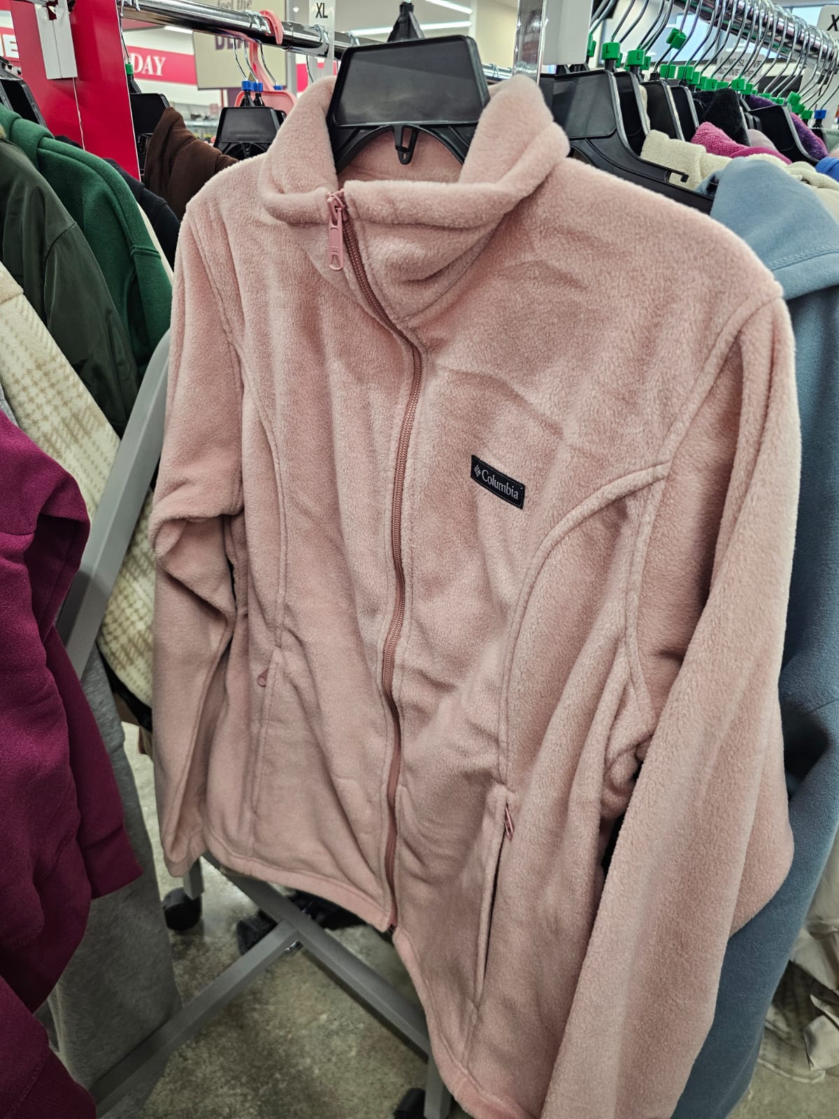 Sudadera Columbia rosa